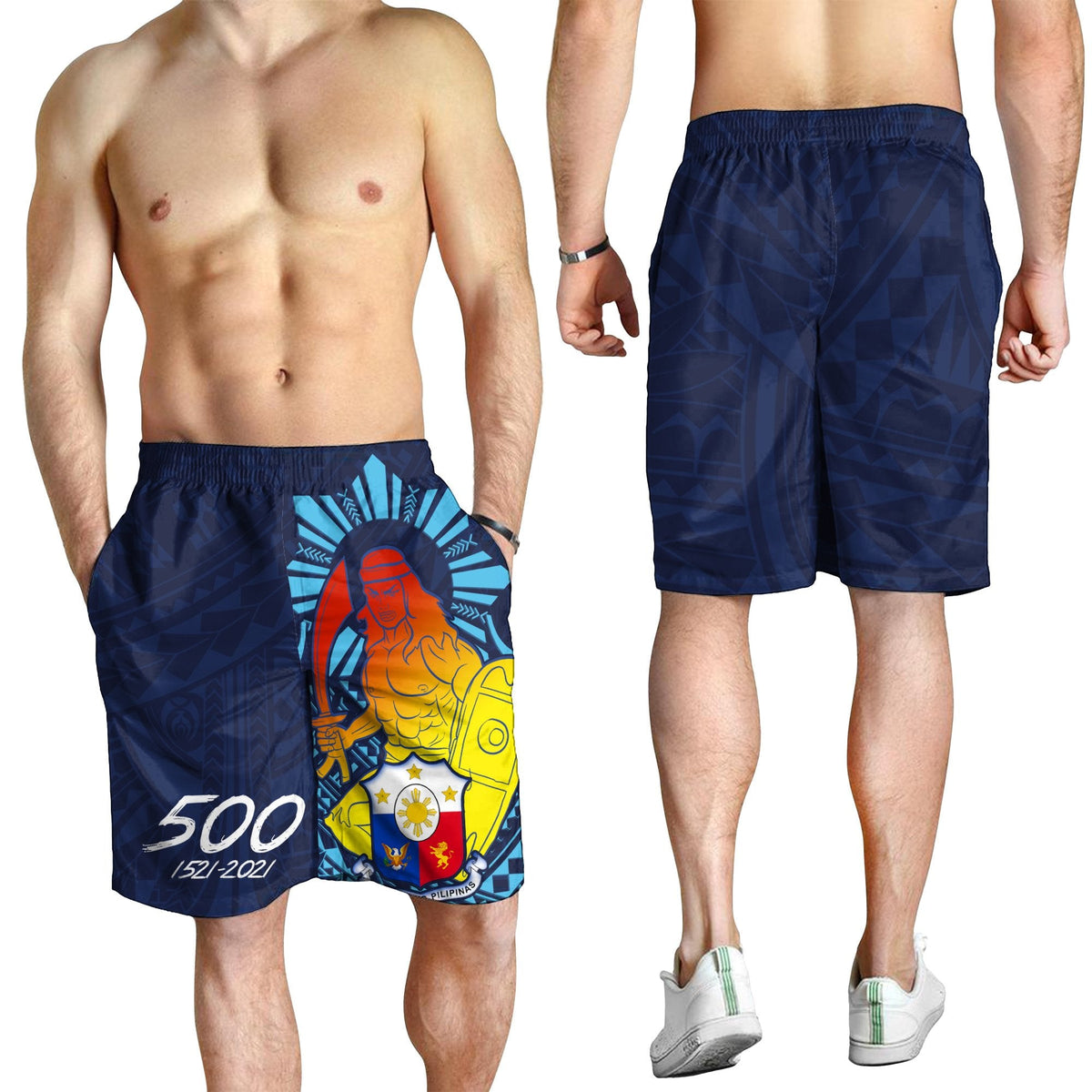Philippinen Herren Bermudas Shorts - King Lapu Lapu