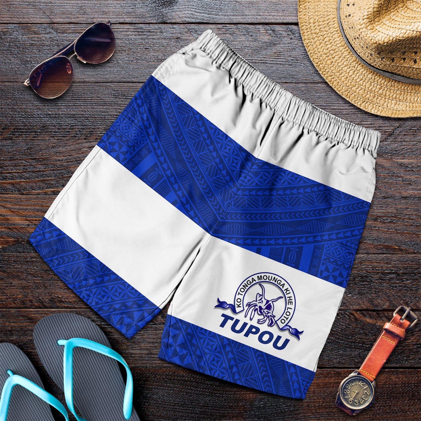 Tupou College Toloa Herren Bermuda Shorts Version Spezial LT13