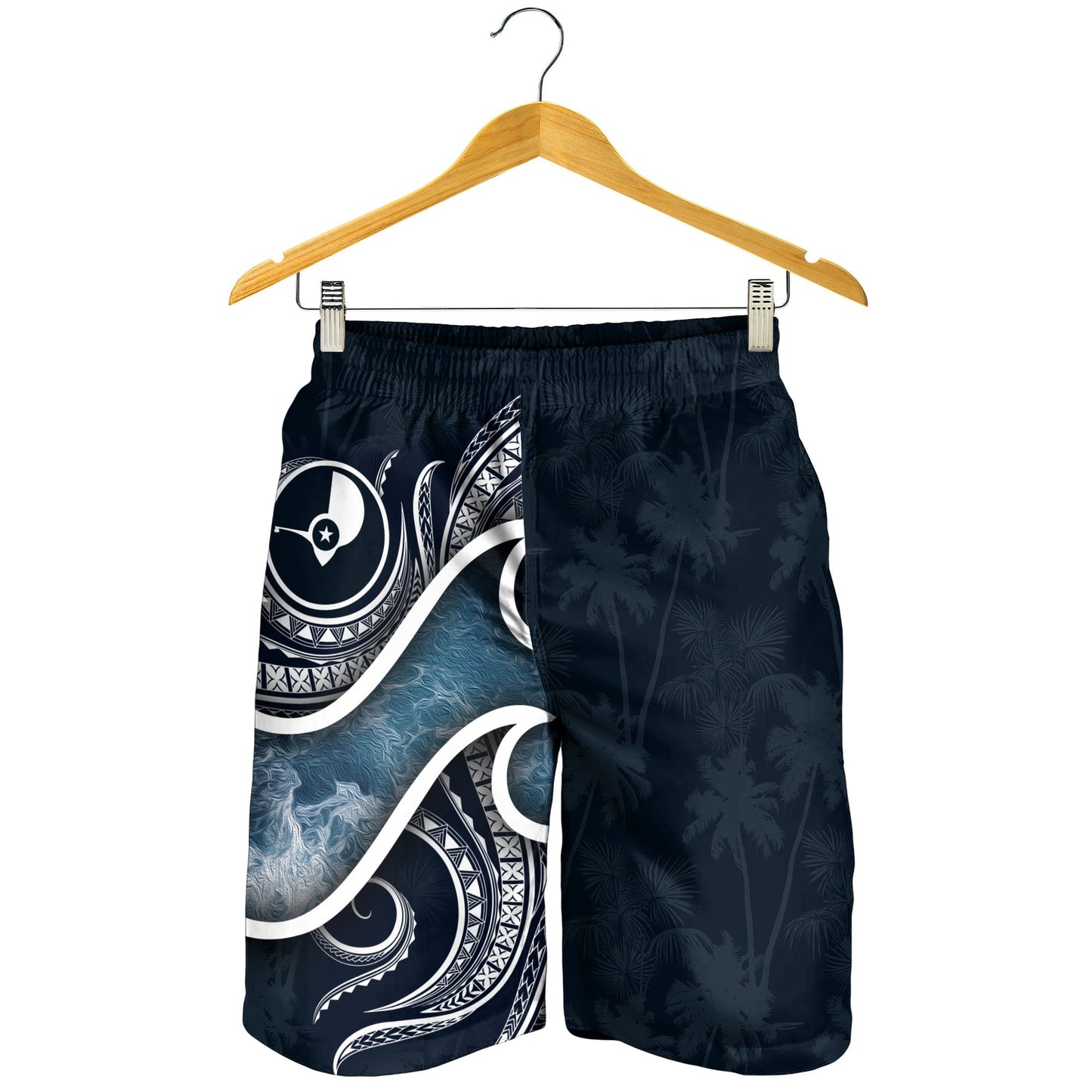 Polynesische Bermuda Shorts für Herren aus den Yap-Inseln - Ocean Style