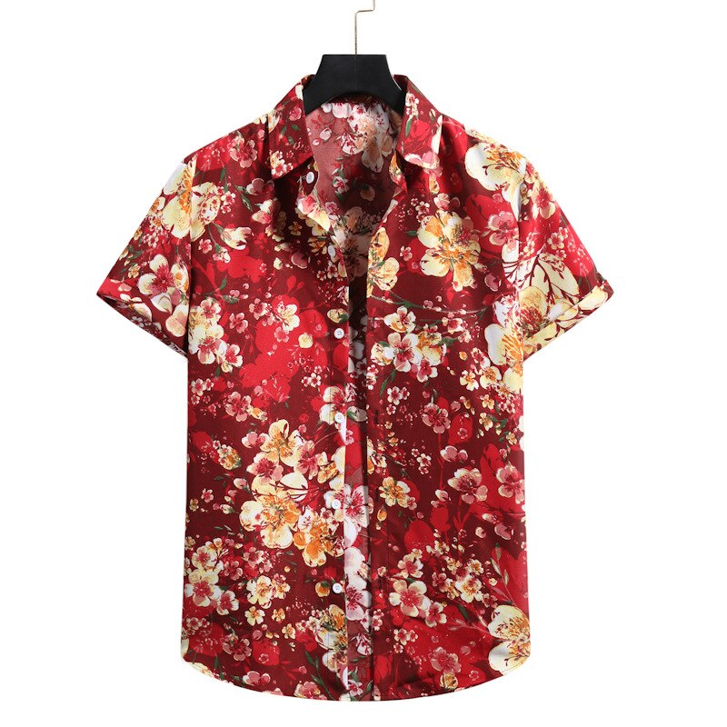Chemise Hawaienne Jungle Dorée