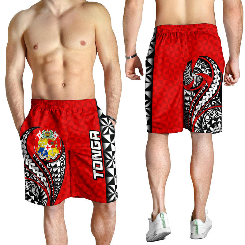 Tonga Herren Bermuda Shorts Polynesian Tattoo LT6