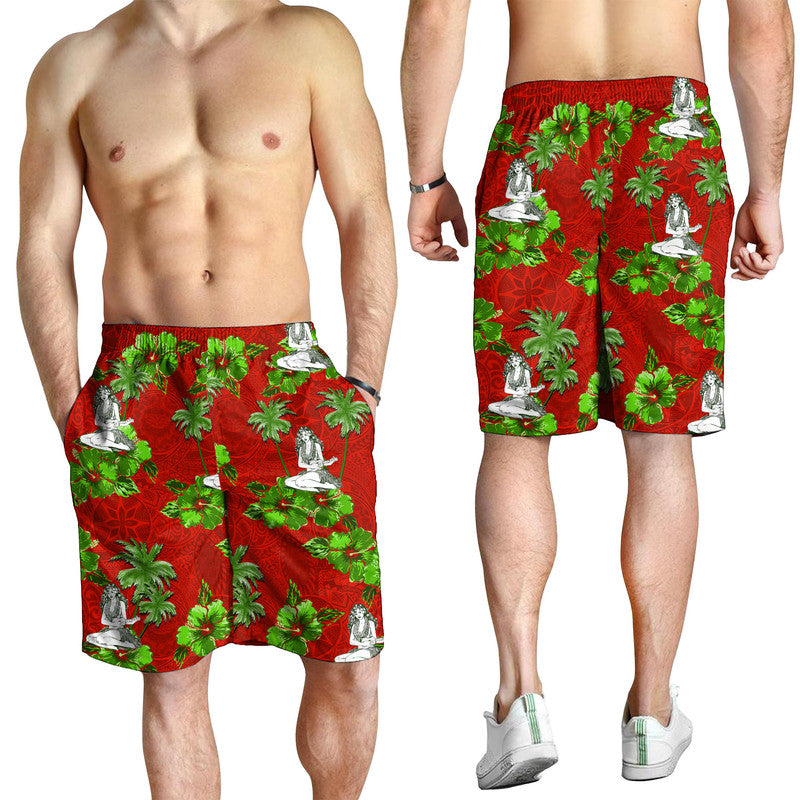 Herren Bermuda Shorts - Hawaii Sommer Hula Girl No.8 LT6