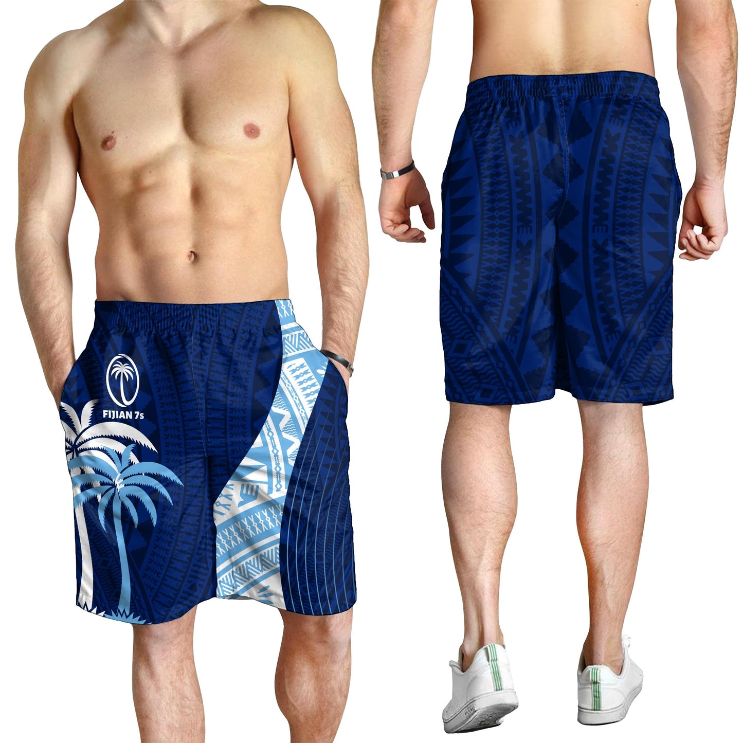 Fiji Sevens Herren Bermuda Shorts Kaiviti Kesakesa LT7