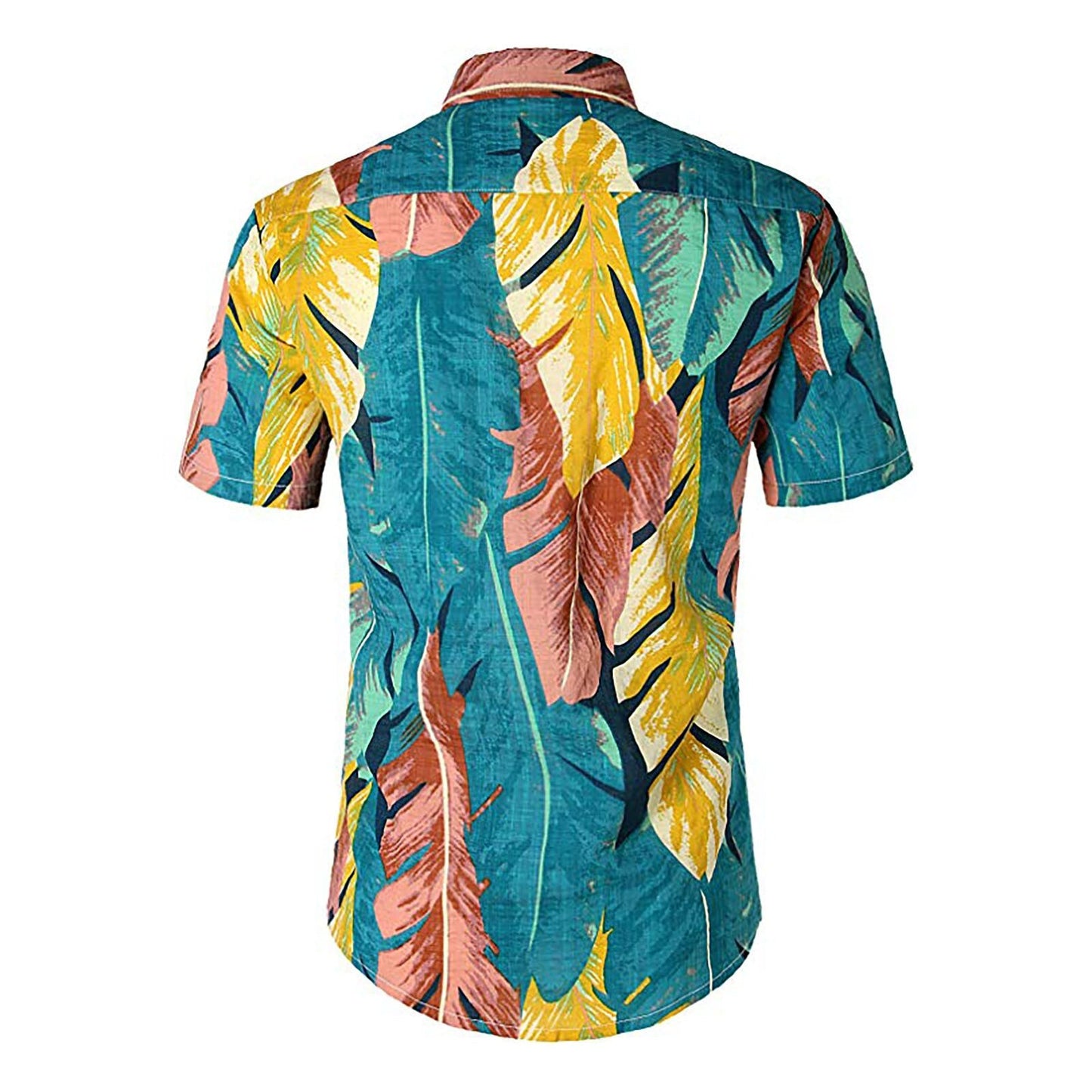Hawaii-Shirt mit Palmblättern