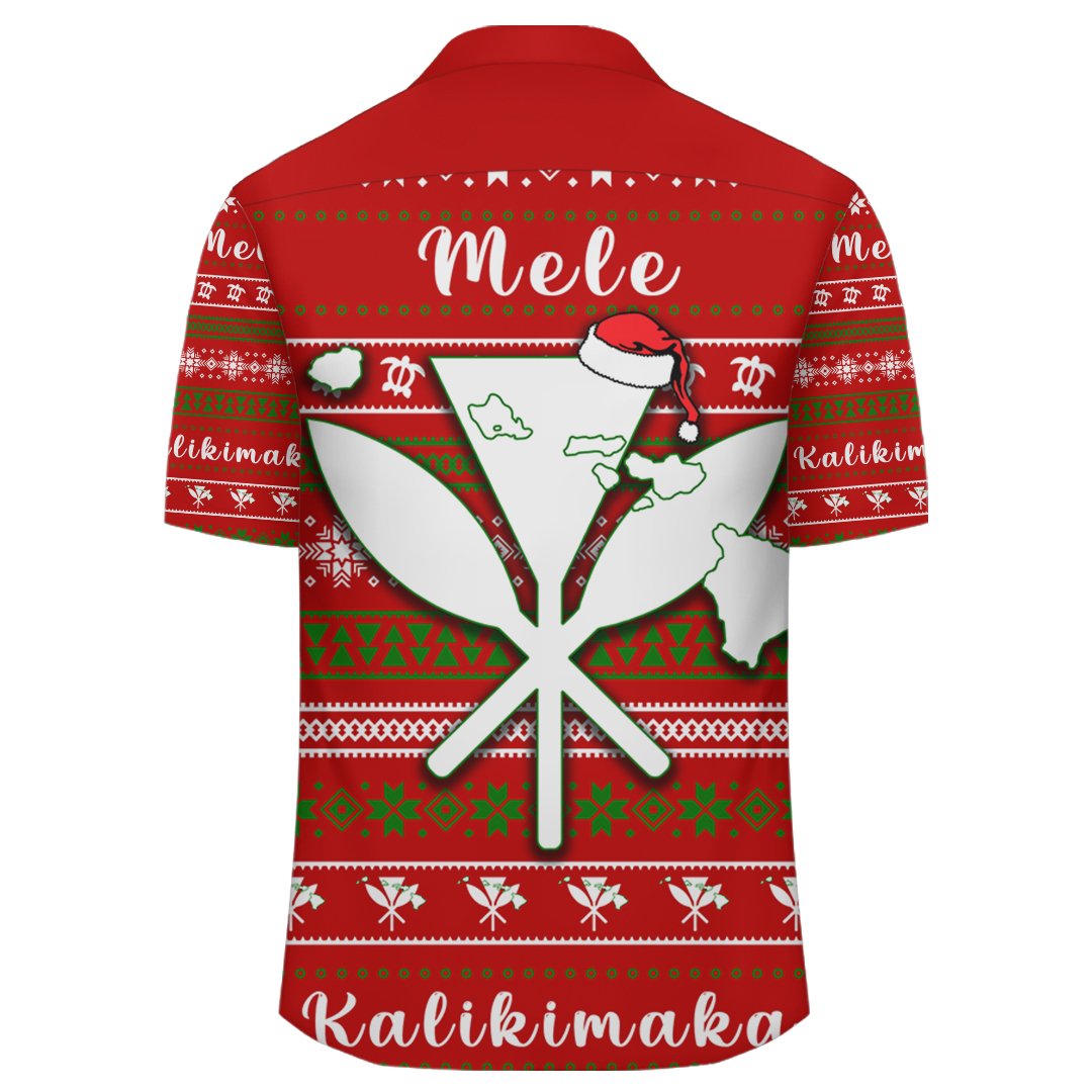 Hawaii Weihnachten Weihnachtsmann Surf Hawaiihemd - Fun Style - AH