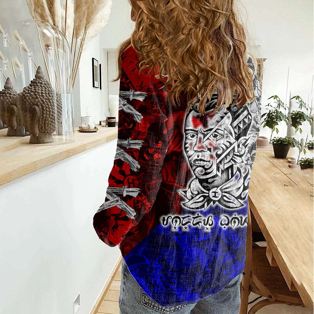 Philippinen Bonifacio Day Damen Casual Shirt DT02