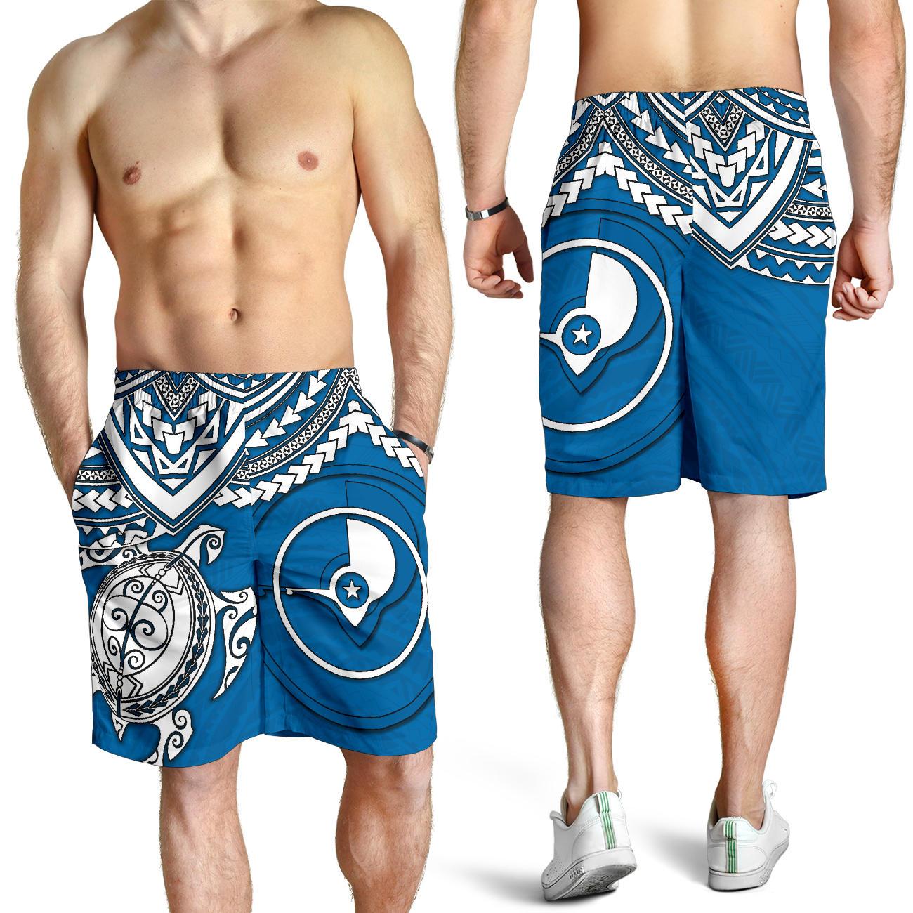 Yap Polynesian Bermuda Shorts (Herren) - Polynesian Turtle