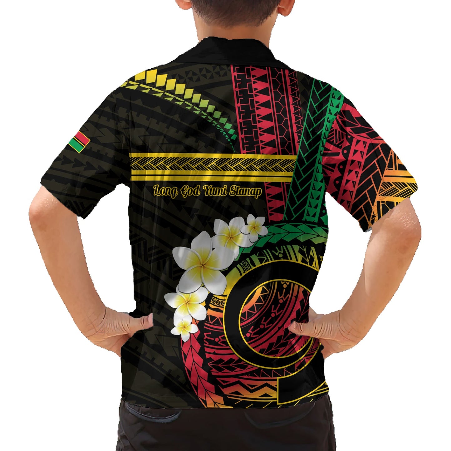 Vanuatu Unabhängigkeitstag Hawaiihemd Yumi 44. Hapi Indipendens Dei LT01