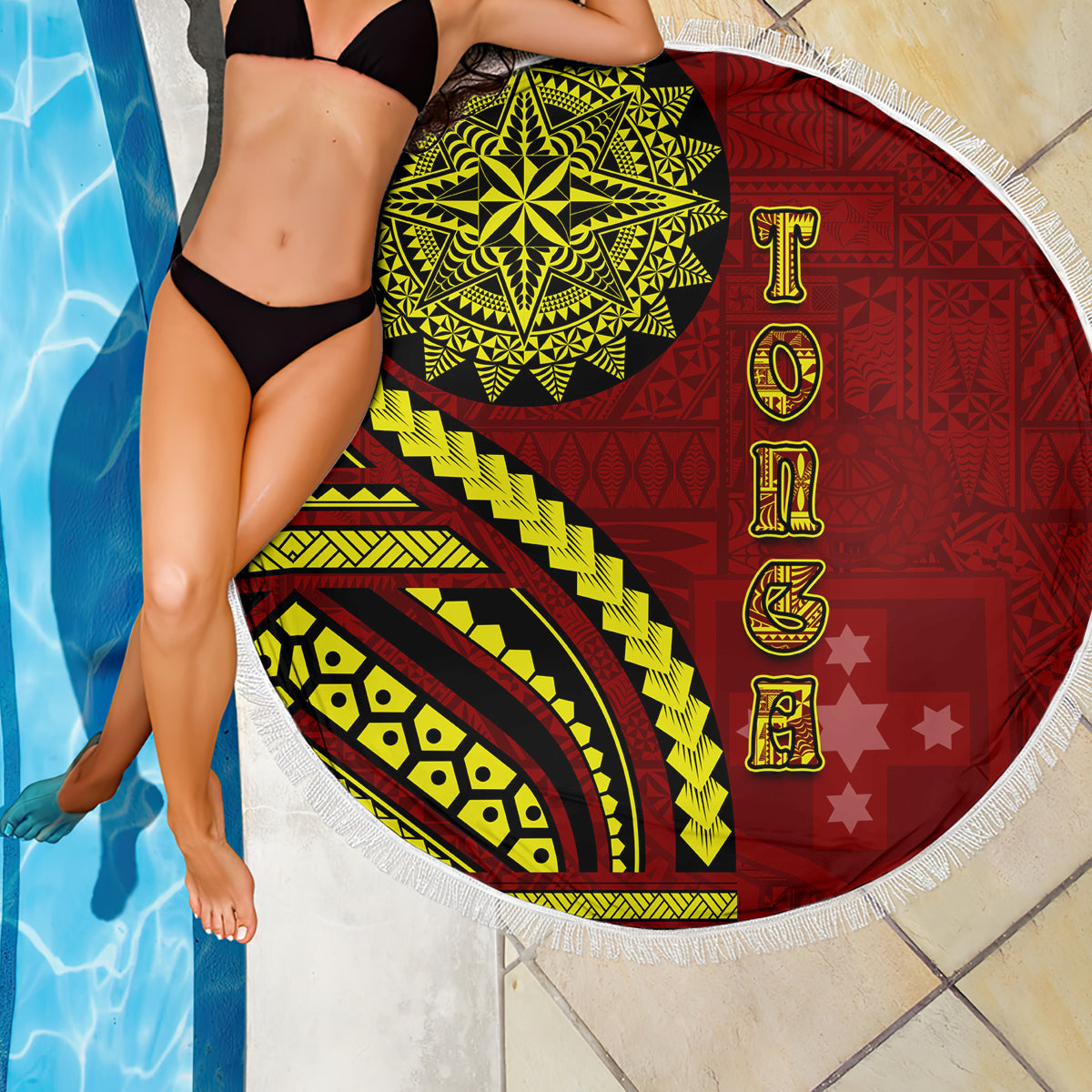Neuseeland Happy Father's Day Stranddecke xxl Aroha Ahau Ki A Koe Papa Polynesian Tribal LT05