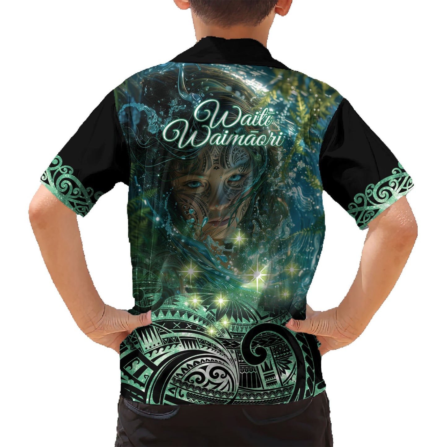 Neuseeland Matariki Waiti Hawaiihemd Waimori und der Ursprung des Lebens LT9