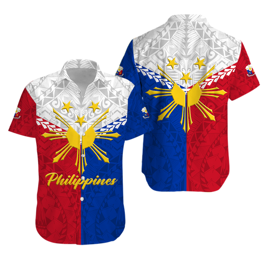 The Philippines Legend Hawaiian Shirt - LT12 Unisex Red - Polynesian Pride