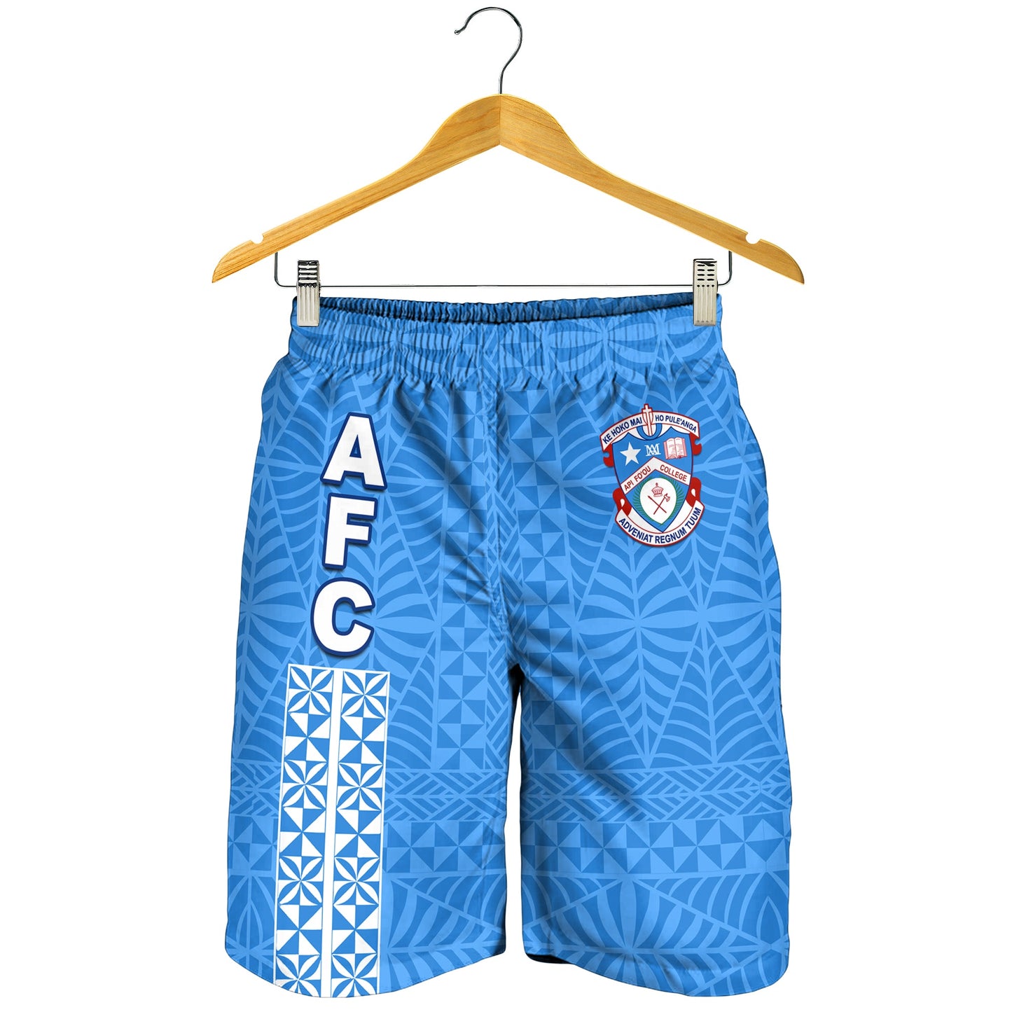 Apifo'ou College Herren Bermuda Shorts Tonganisches Muster AFC Lovers LT13
