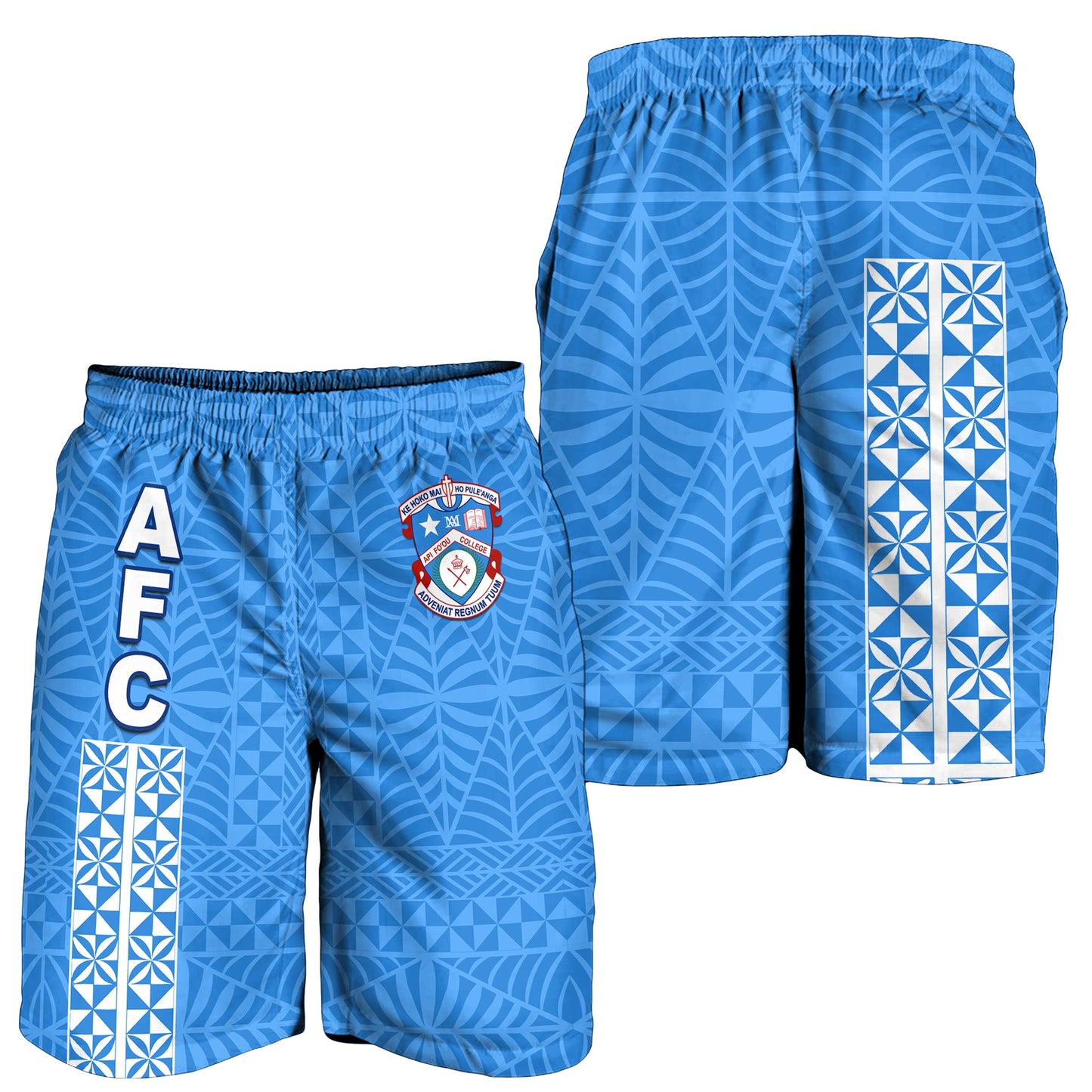 Apifo'ou College Herren Bermuda Shorts Tonganisches Muster AFC Lovers LT13