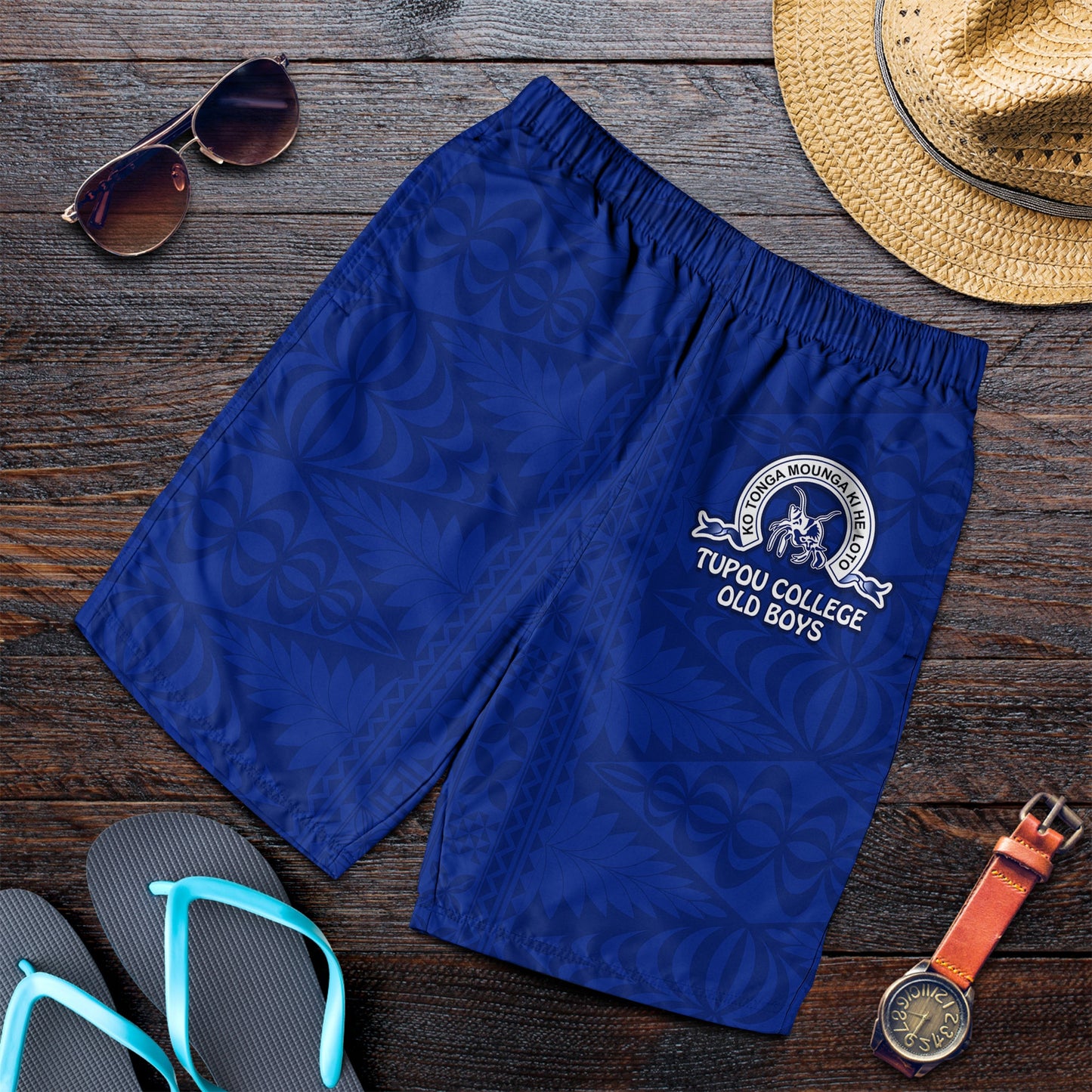 Tupou College Herren Bermuda Shorts Always Proud of Old Boys Toloa LT13