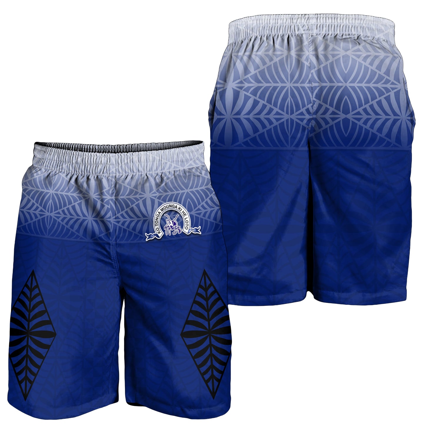 Tupou College Herren Bermuda Shorts Old Boys Tongan Tapa LT13