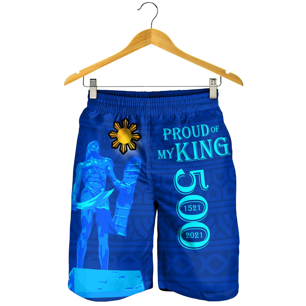 Philippinen Herren Bermudas Shorts - Stolz auf meinen König