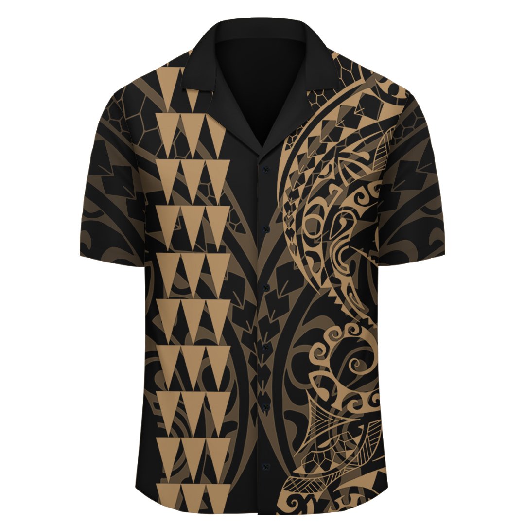Kakau Polynesisches Stammes-Hawaiihemd