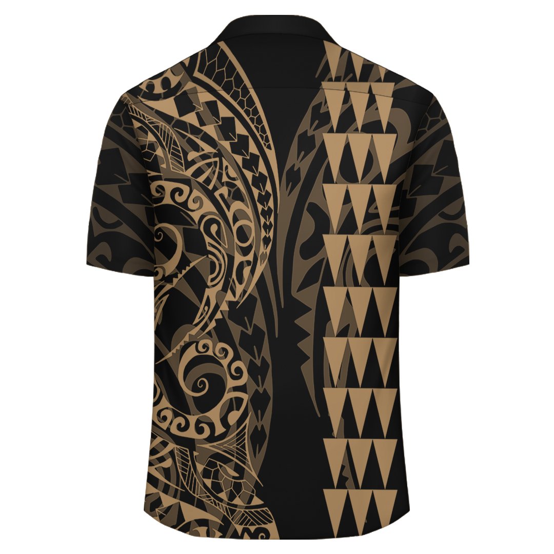 Kakau Polynesisches Stammes-Hawaiihemd