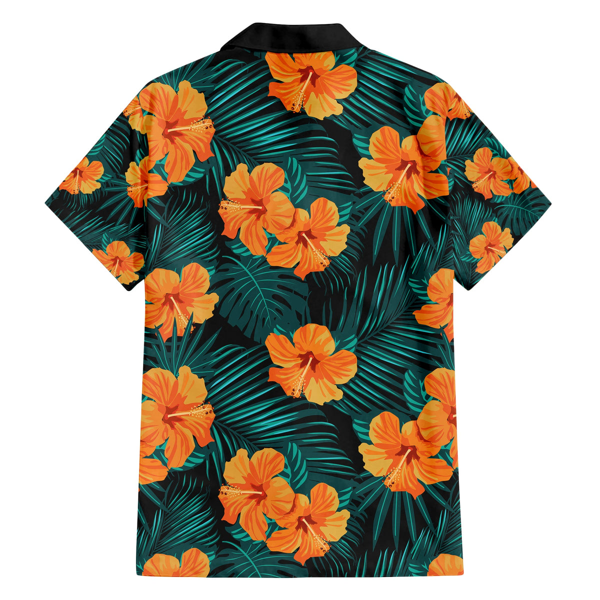 Benutzerdefinierte Polynesia Summer Vibes Hawaiihemd Tropische Blumen Pastell Stil CTM14