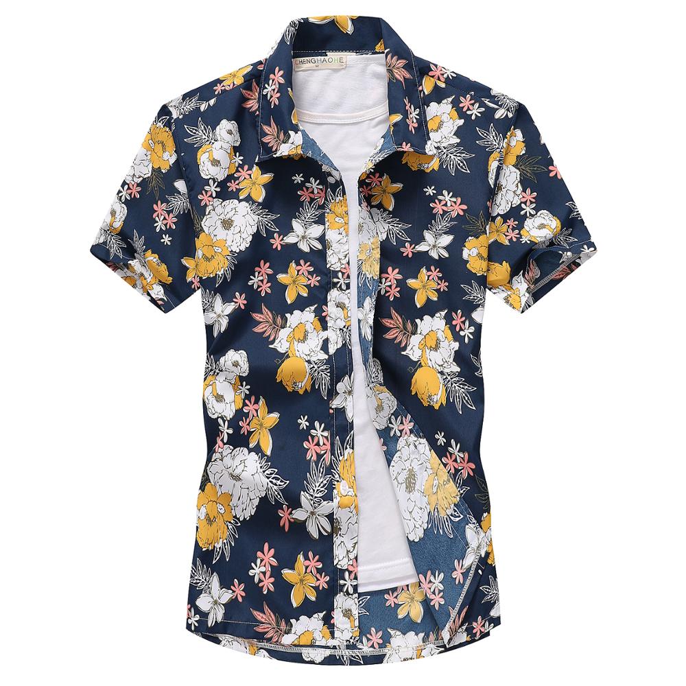 Chemise Hawaienne Orchidées Tropicales