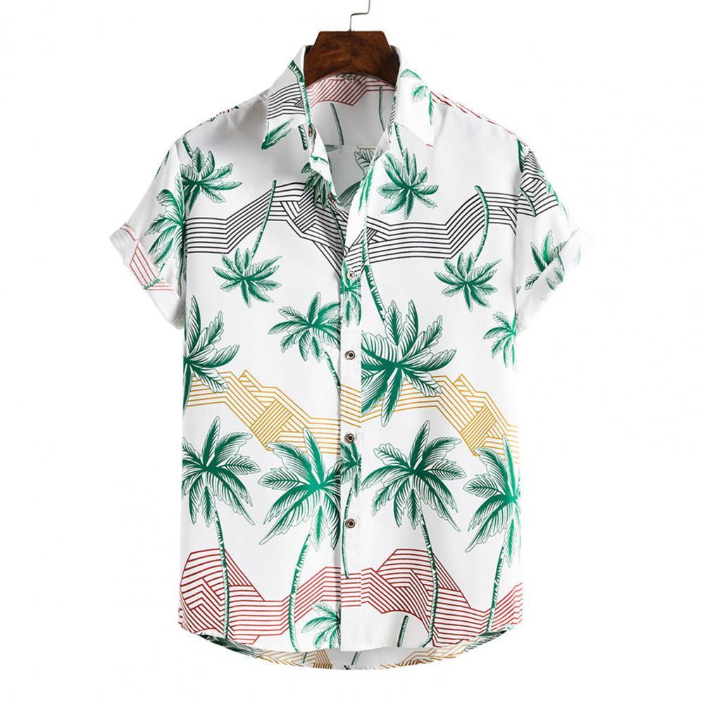 Chemise Hawaienne Palmiers Fantaisie