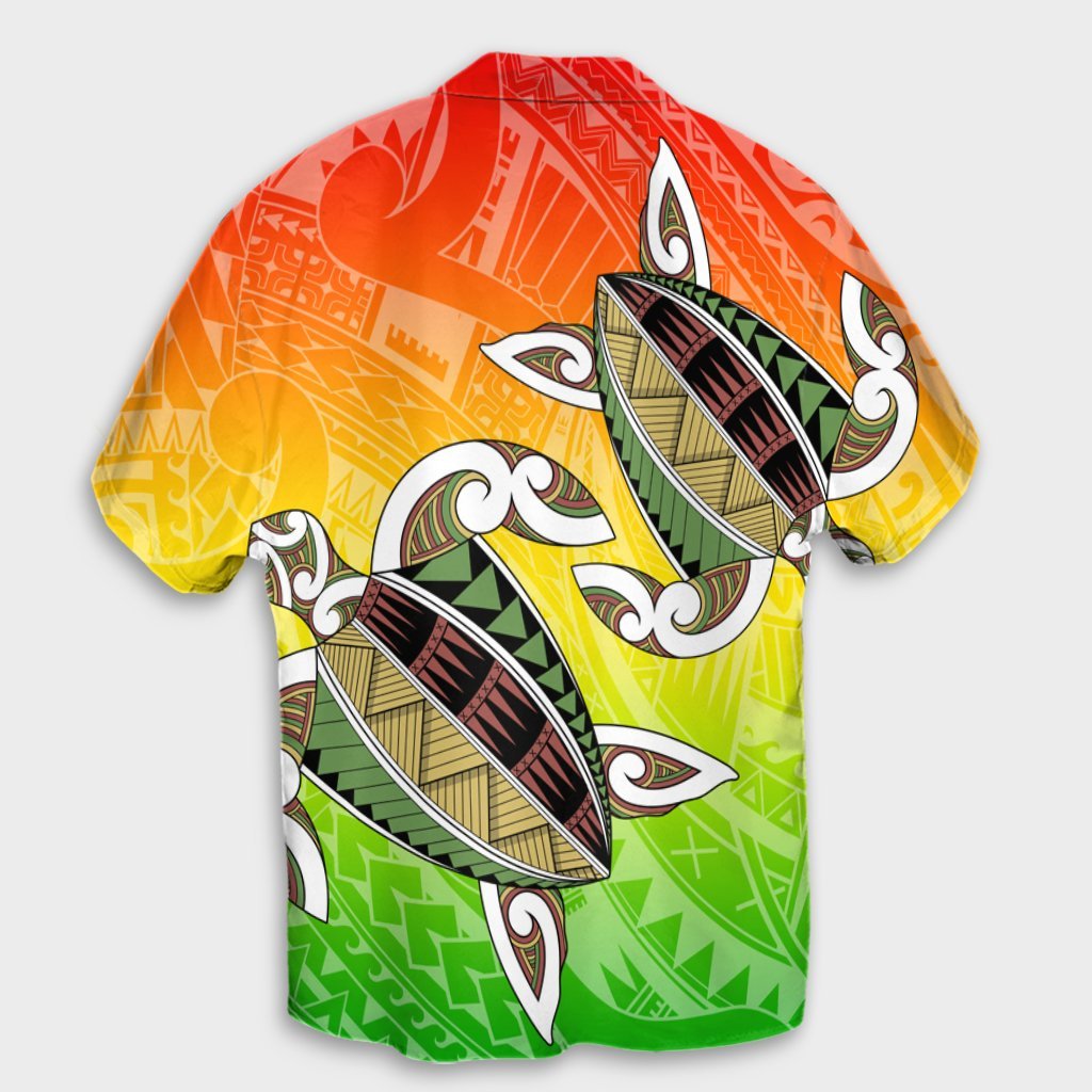 Hawaii Schildkröte Kanaka Maoli Hawaiihemd - AH