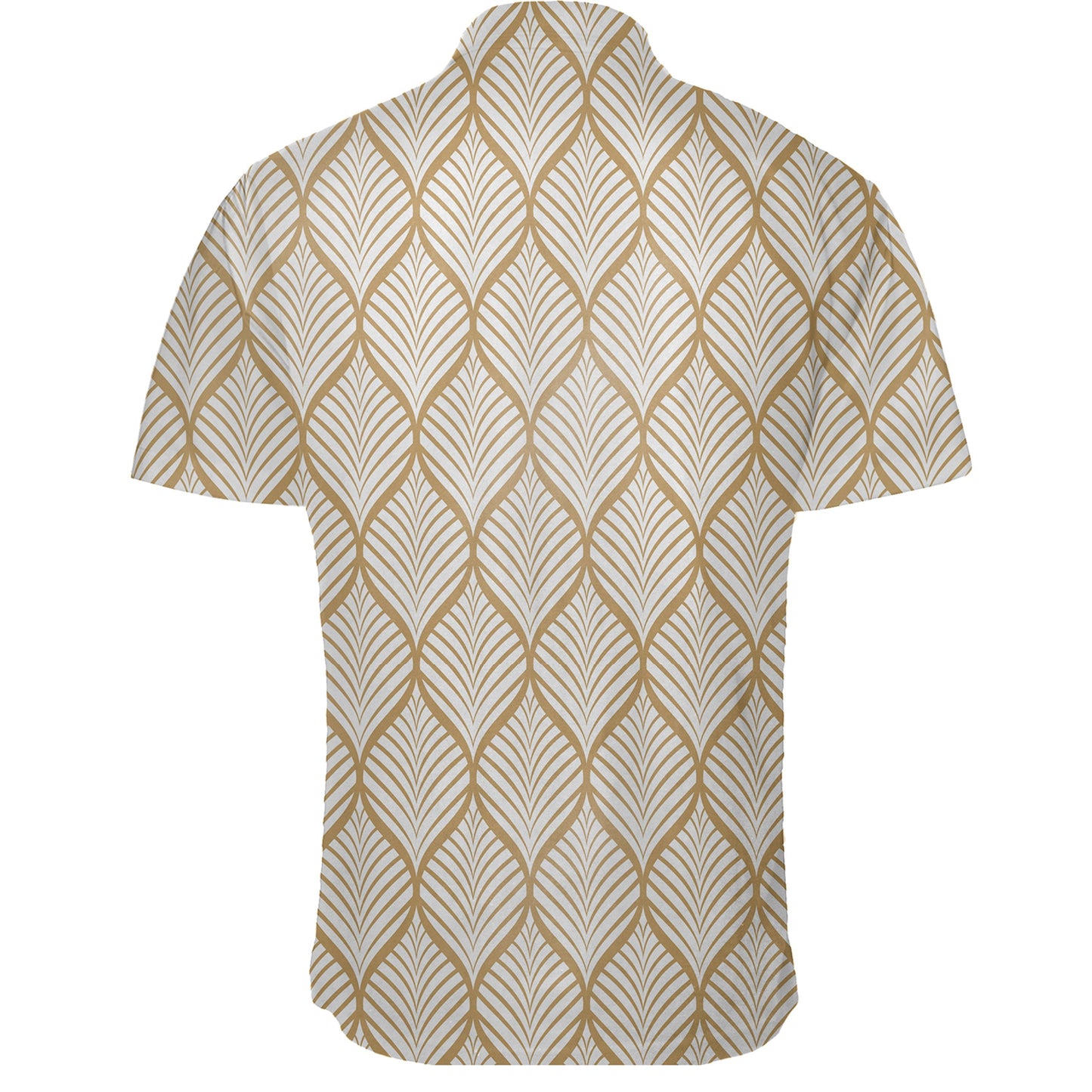 Hawaiihemd - Blätter Nahtloses Muster Shirt