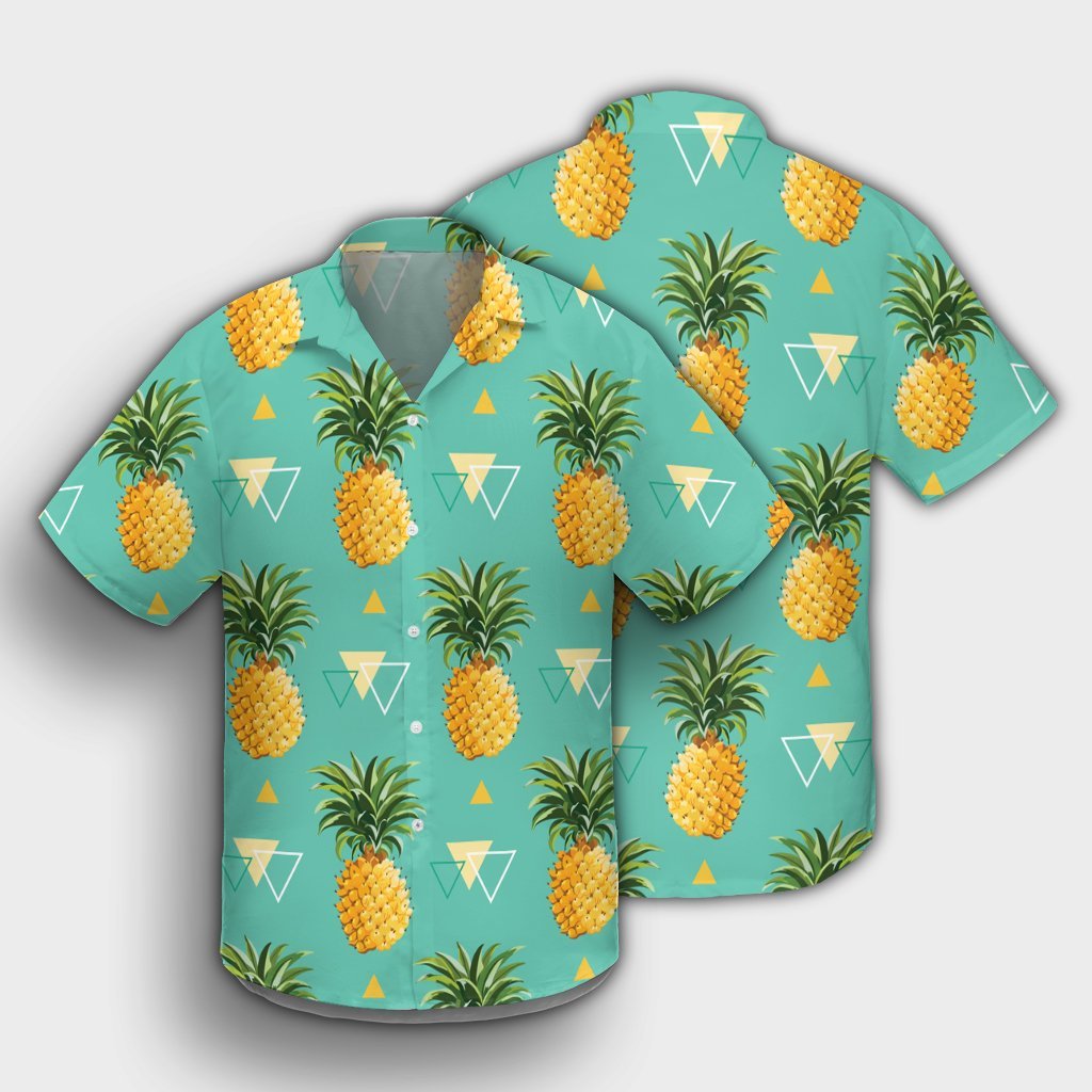 Hawaiianisches Ananas-Hemd aus Polynesien - AH