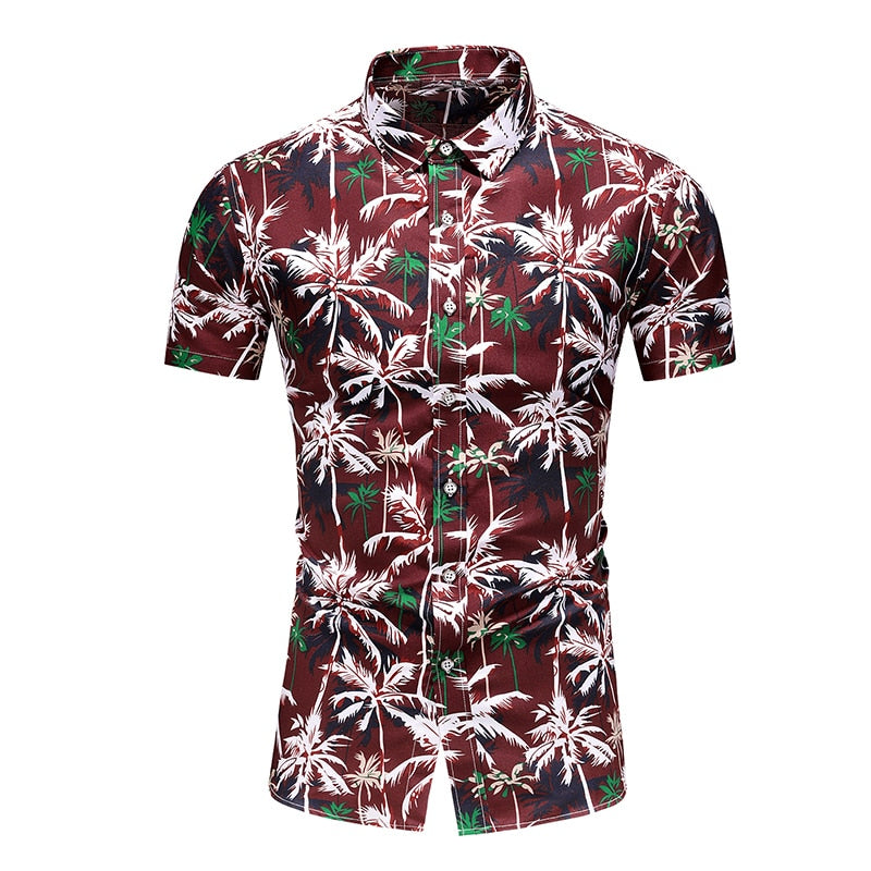 Chemise Hawaienne Palmeraie Dense