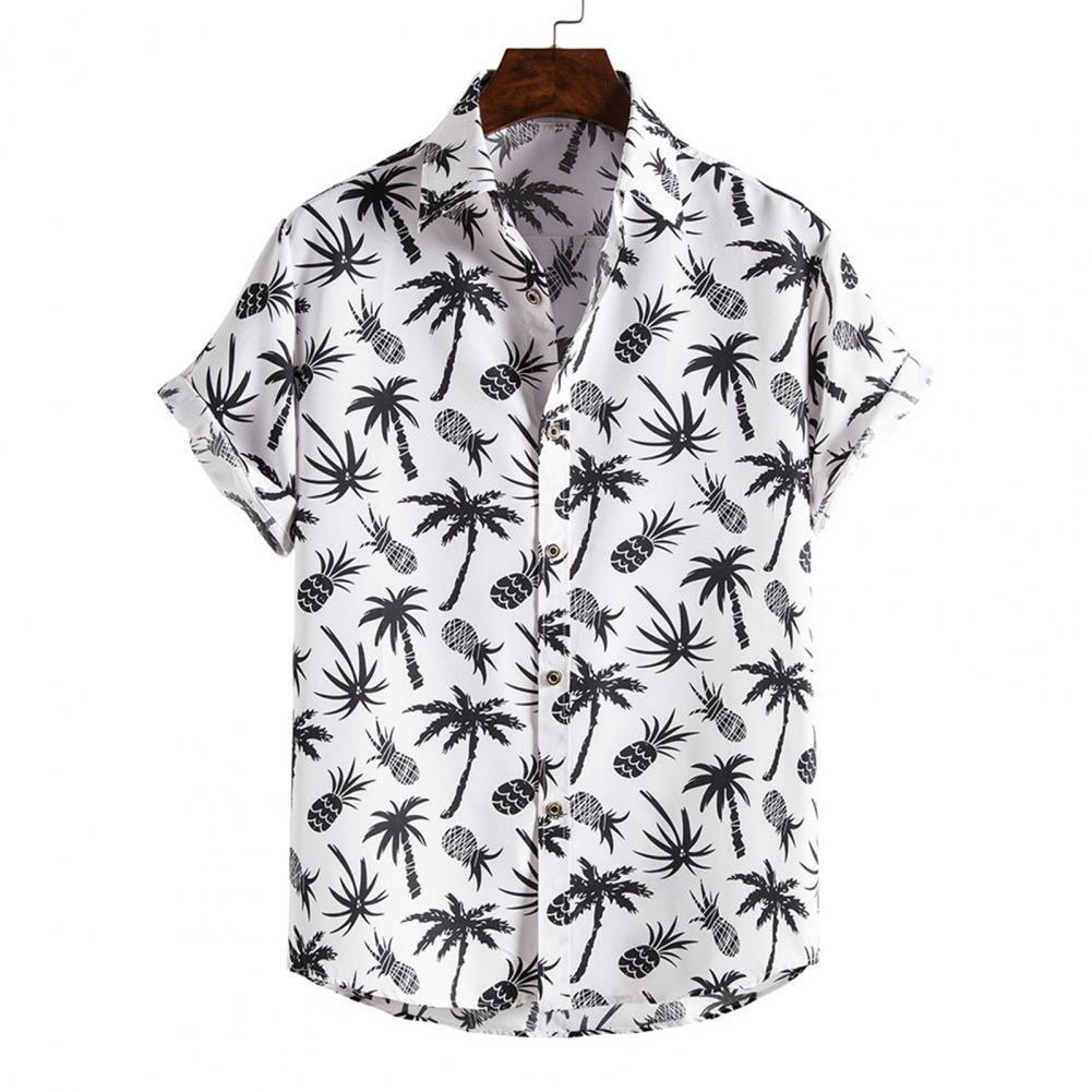 Chemise Hawaienne Palmiers et Ananas