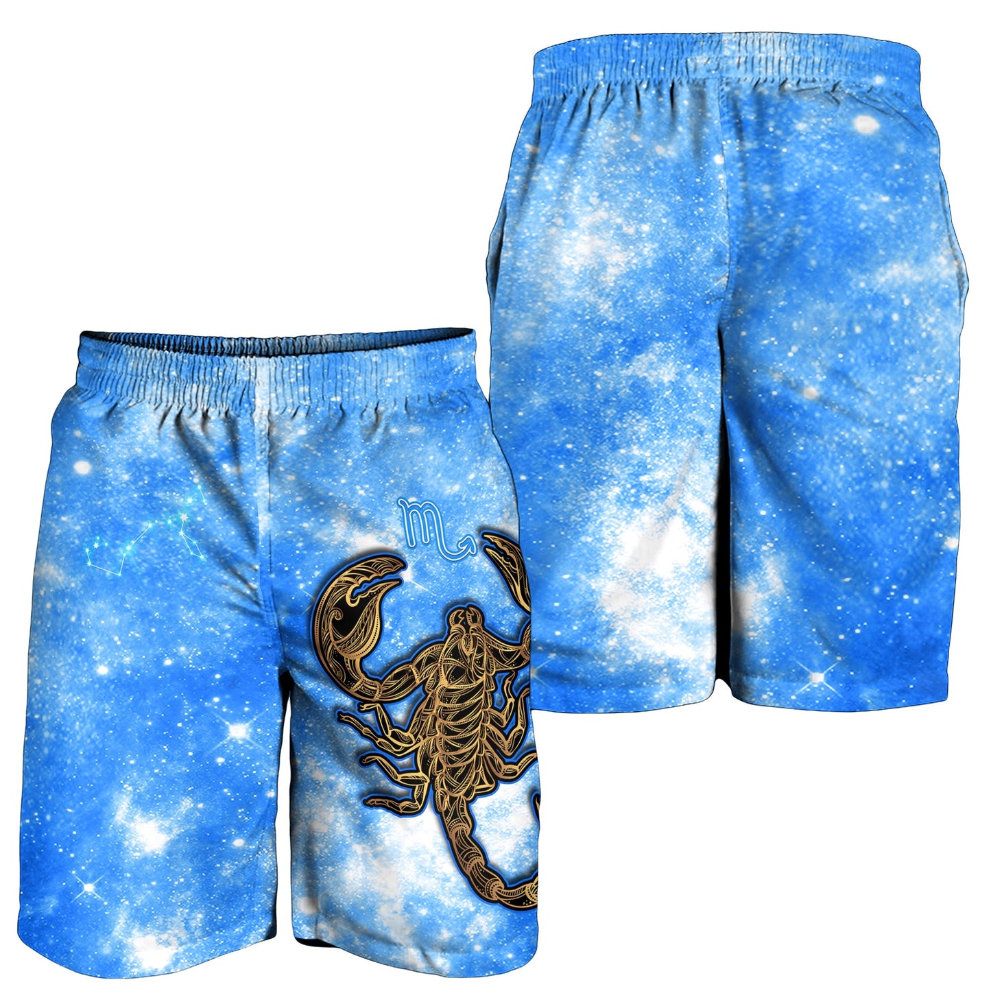 Skorpion Astrologische Männer Bermuda Shorts unverwechselbaren Stil Zodiac Galaxy LT13