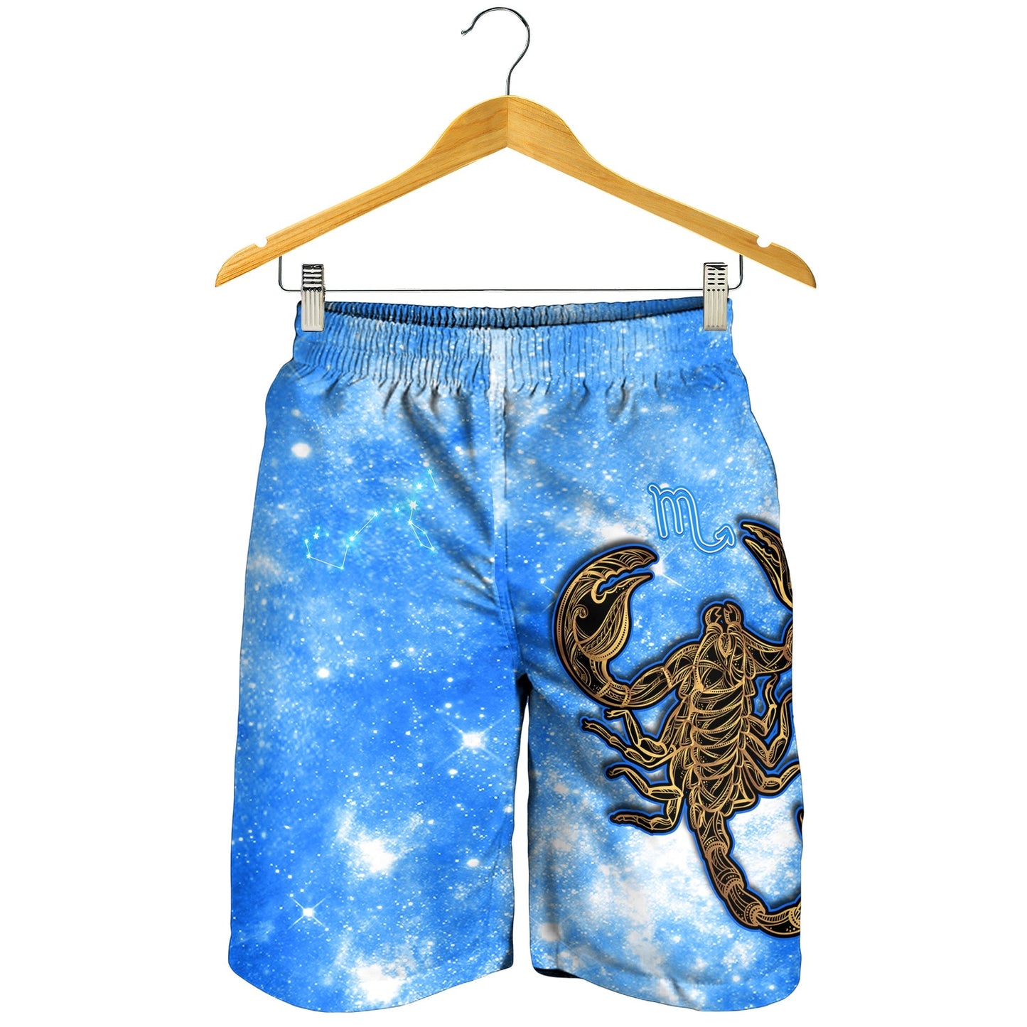 Skorpion Astrologische Männer Bermuda Shorts unverwechselbaren Stil Zodiac Galaxy LT13