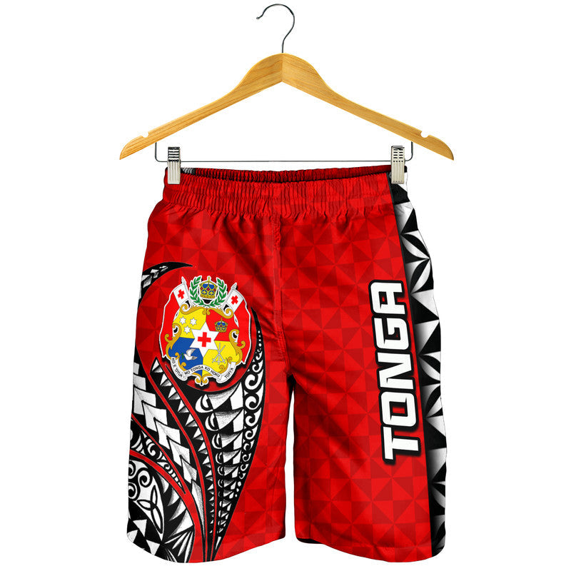Tonga Herren Bermuda Shorts Polynesian Tattoo LT6