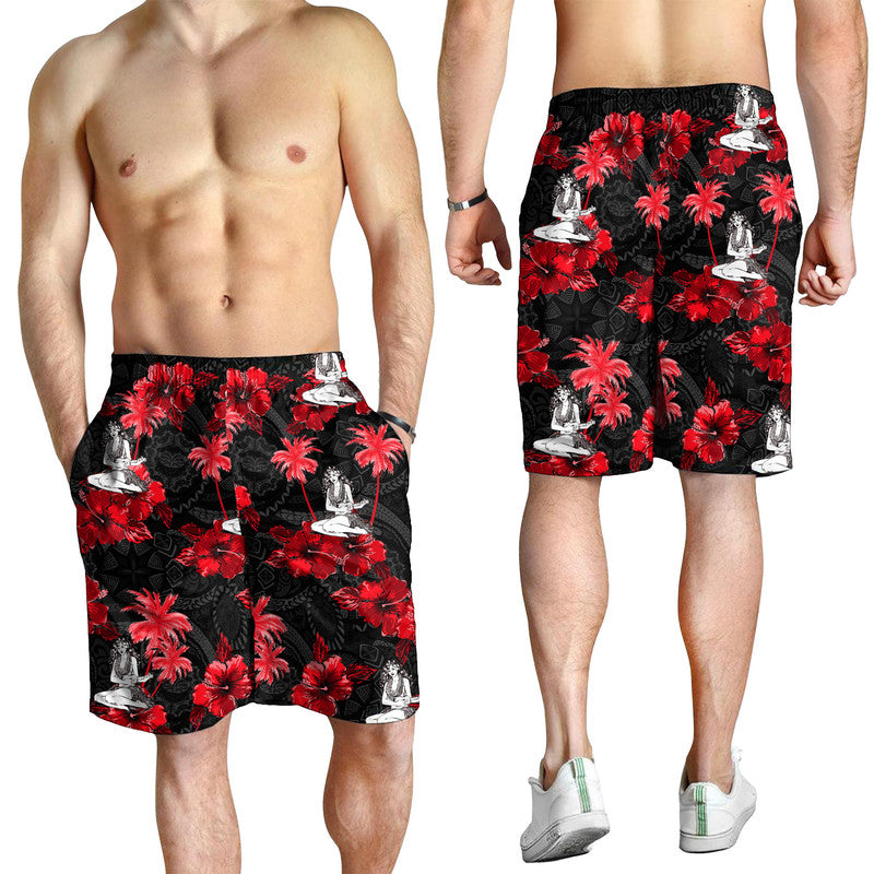 Herren Bermuda Shorts - Hawaii Sommer Hula Girl No.2 LT6