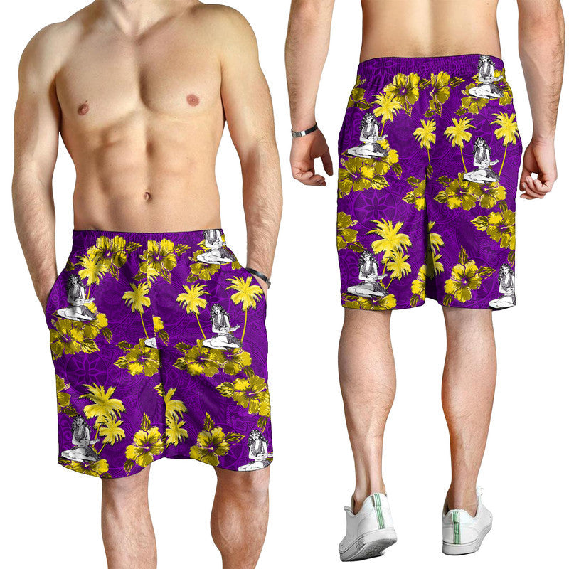 Herren Bermuda Shorts - Hawaii Sommer Hula Girl No.6 LT6