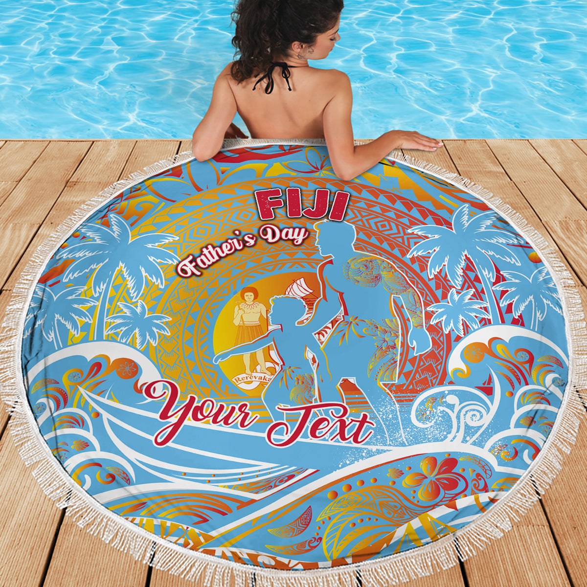 Aloha Polynesian Plumeria Blume Stranddecke Schwarz Weiß Farbe LT03