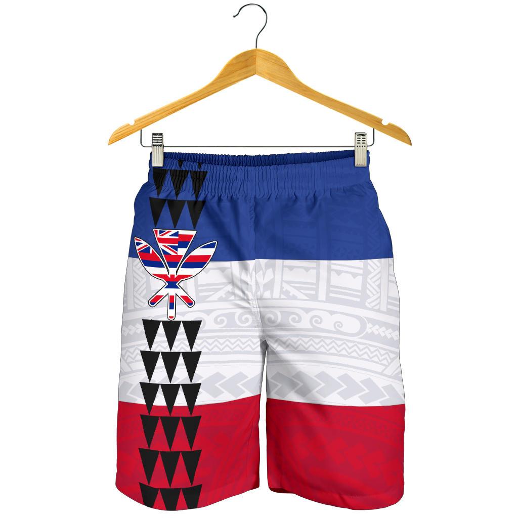 Hawaiianischer Flagge Polynesian Herren Bermuda Shorts