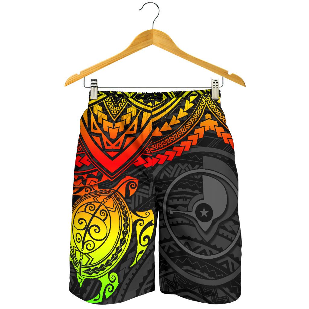Yap Polynesian Bermuda Shorts (Herren) - Reggae Turtle