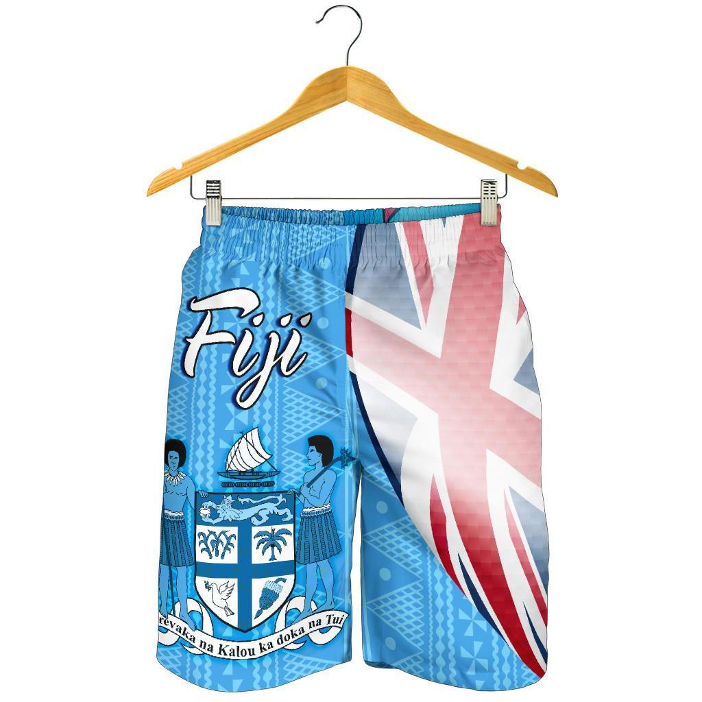 Fidschi Polynesische Herren Bermuda Shorts - Fidschi Flagge