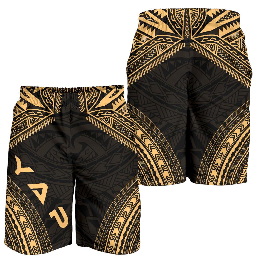 Yap Herren Bermuda Shorts - Polynesian Chief Gold Version