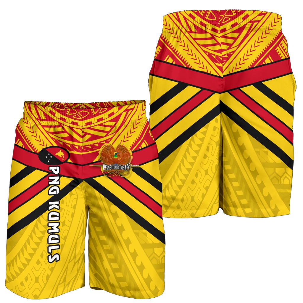 Papua-Neuguinea Rugby-Bermudas Shorts für Herren PNG - The Kumuls