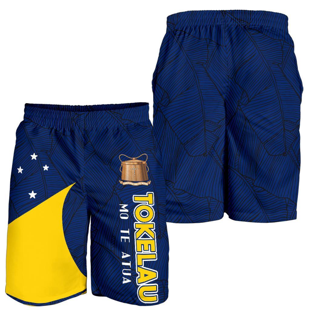 Tokelau Herren Bermudas Shorts im polynesischen Kanu-Stil