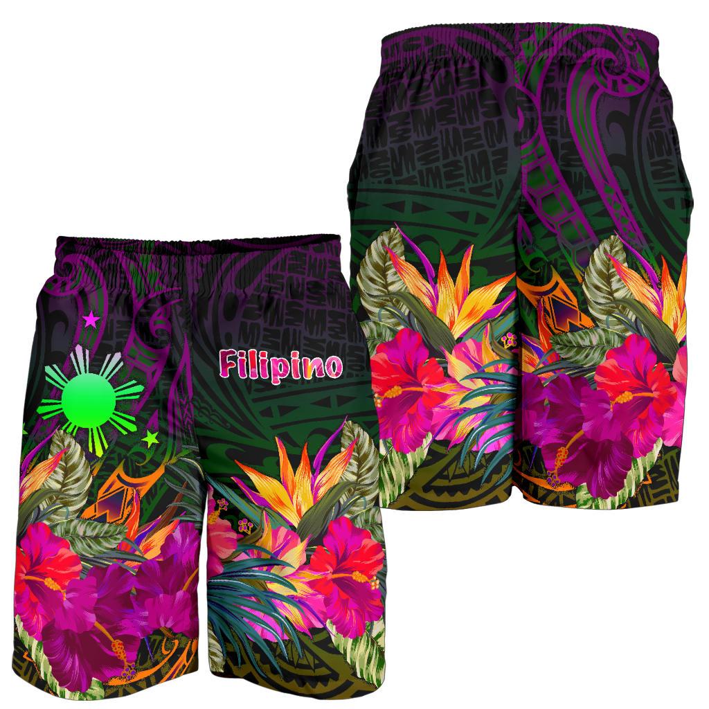 Die Philippinen Herren Bermudas Shorts - Summer Hibiscus