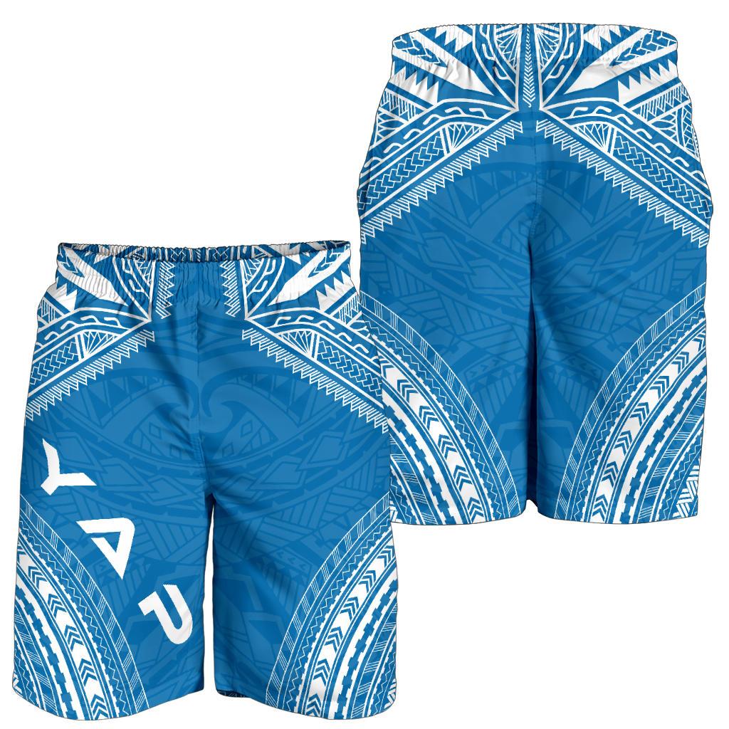Yap Bermuda Shorts für Herren – Version mit polynesischer Häuptlingsflagge