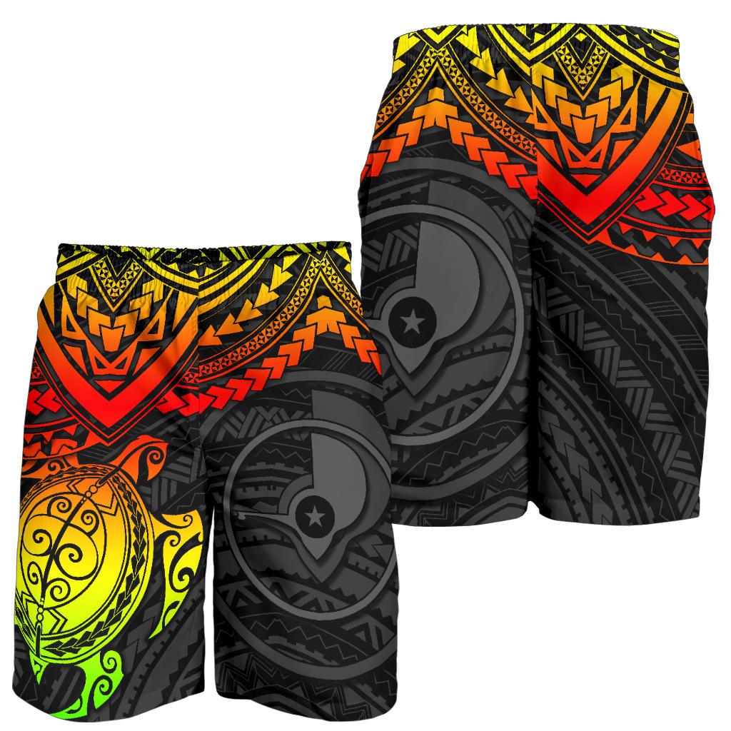 Yap Polynesian Bermuda Shorts (Herren) - Reggae Turtle