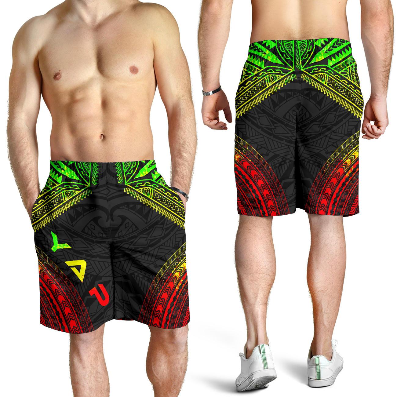 Yap Herren Bermuda Shorts - Polynesian Chief Reggae Version