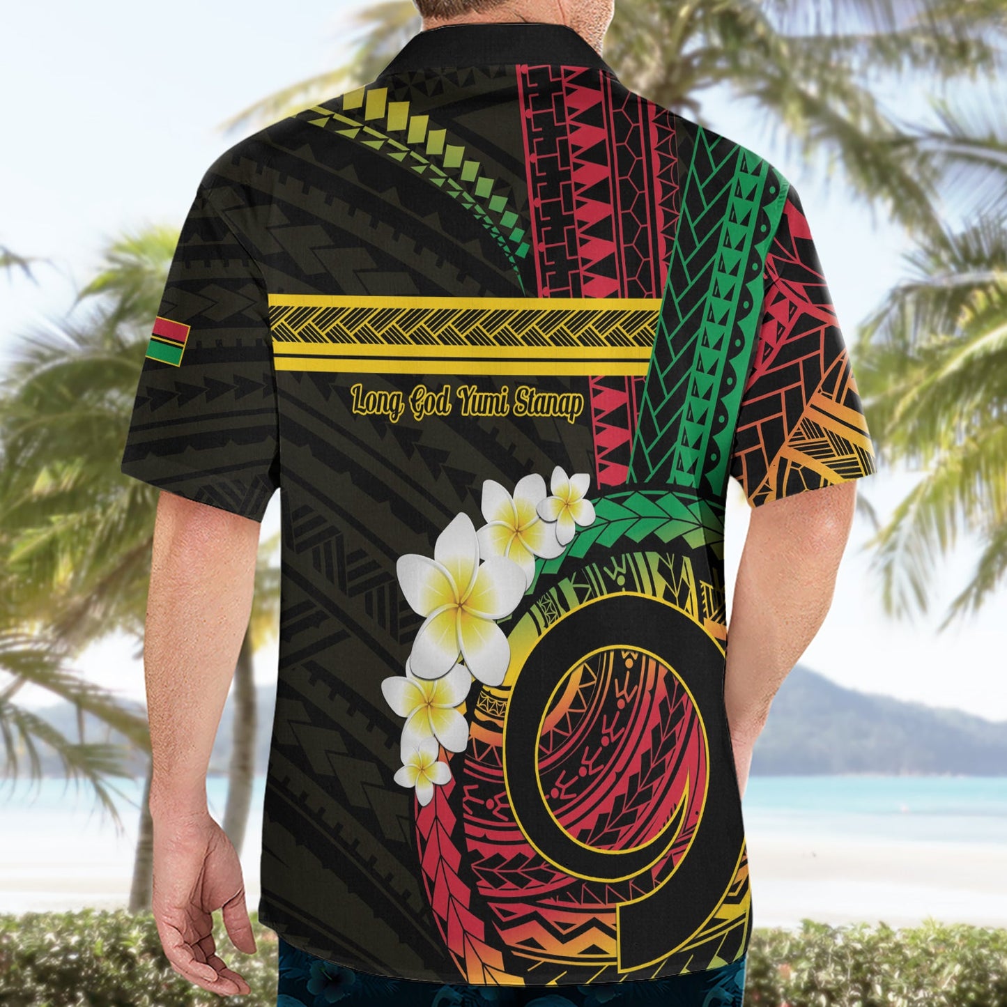 Vanuatu Unabhängigkeitstag Hawaiihemd Yumi 44. Hapi Indipendens Dei LT01