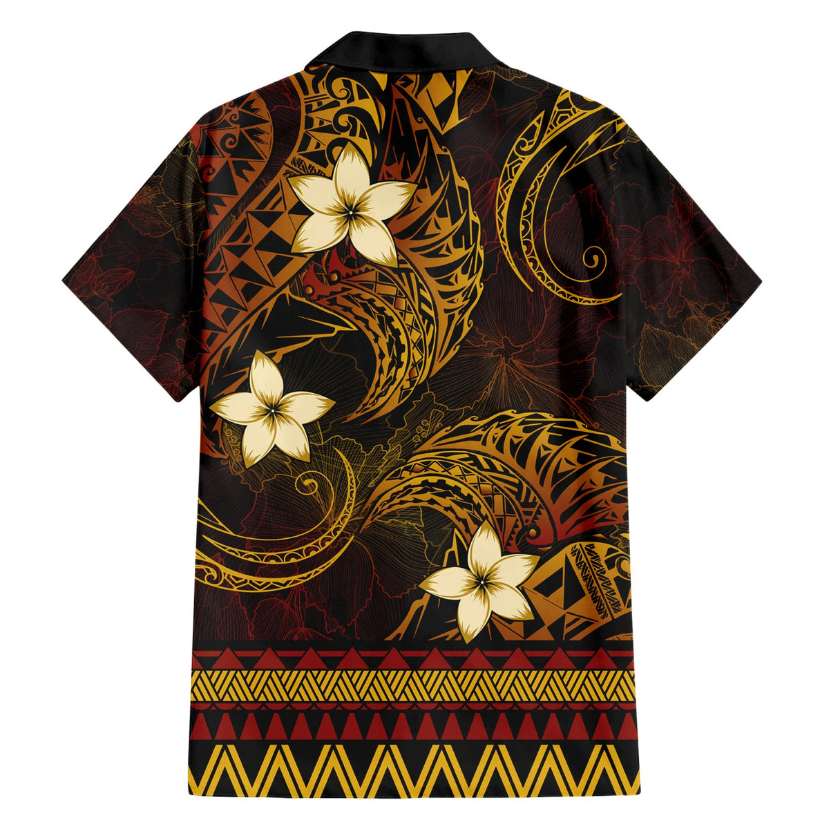 FSM Chuuk State Hawaiihemd Tribal Muster Gold Version LT01