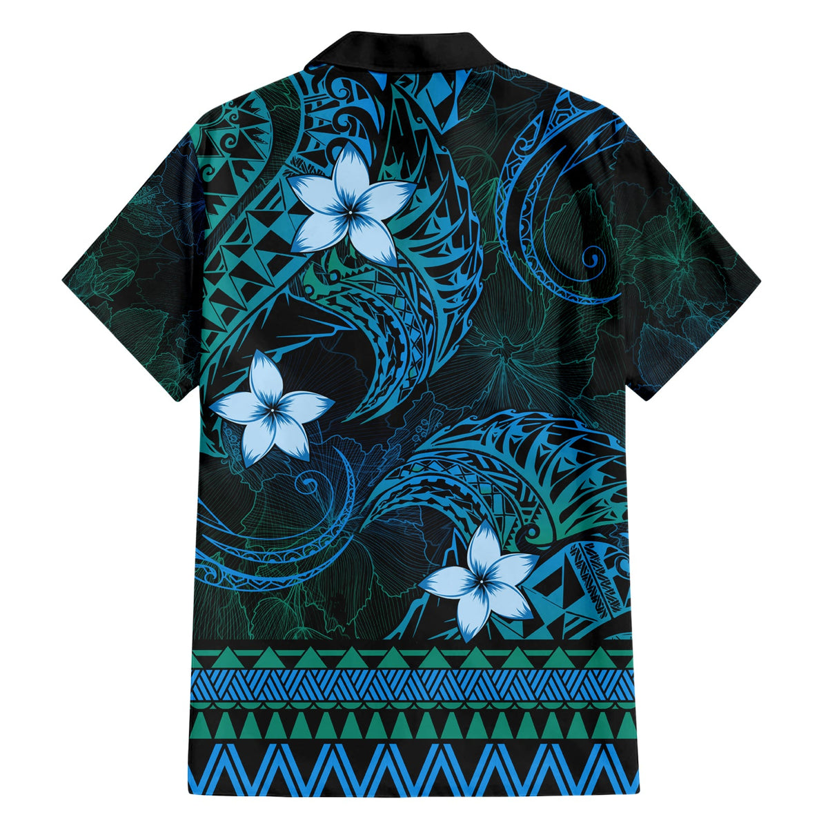 FSM Chuuk State Hawaiihemd Tribal Muster Ozean Version LT01