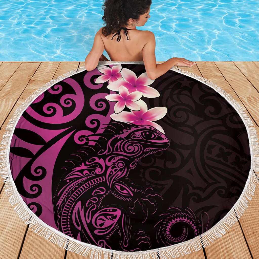 Liahona High School Stranddecke xxl Ngatu und polynesisches Muster LT03